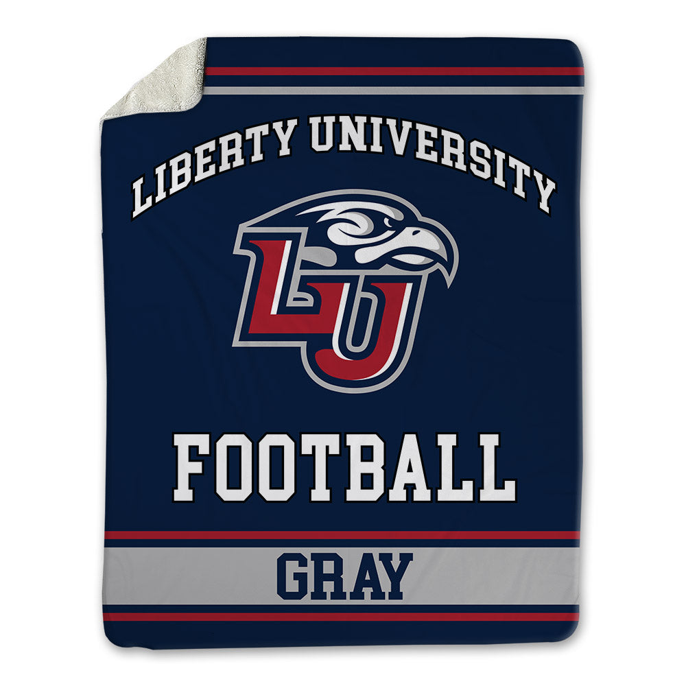 Liberty - NCAA Football : Julian Gray - Blanket-0