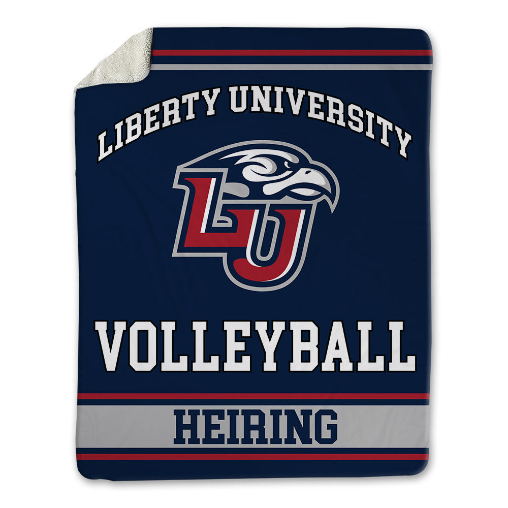 Liberty - NCAA Women's Volleyball : Audrey Heiring - Blanket-0