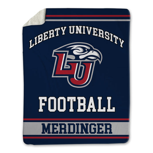 Liberty - NCAA Football : Michael Merdinger - Blanket-0