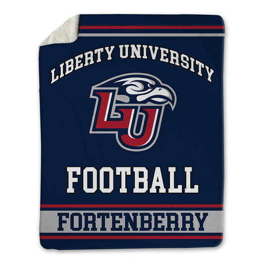 Liberty - NCAA Football : Markel Fortenberry - Blanket-0