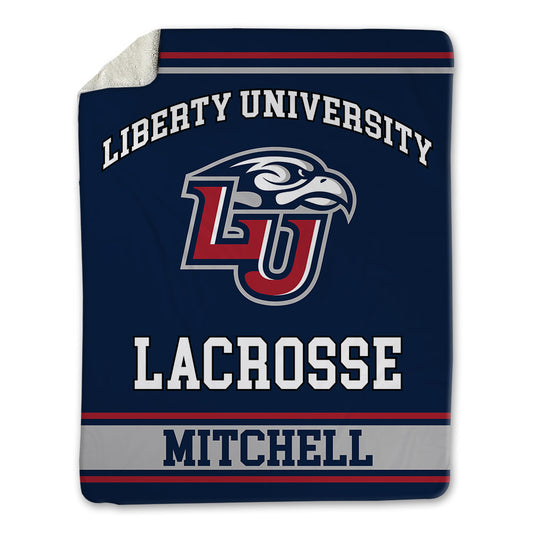 Liberty - NCAA Women's Lacrosse : Mila Mitchell - Blanket-0