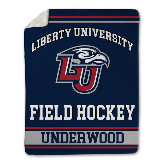 Liberty - NCAA Women's Field Hockey : Reagan Underwood - Blanket-0