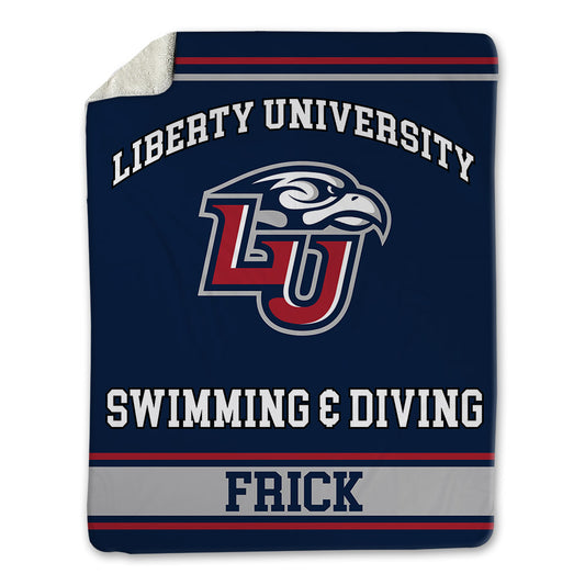 Liberty - NCAA Women's Swimming & Diving : Kalina Frick - Blanket-0