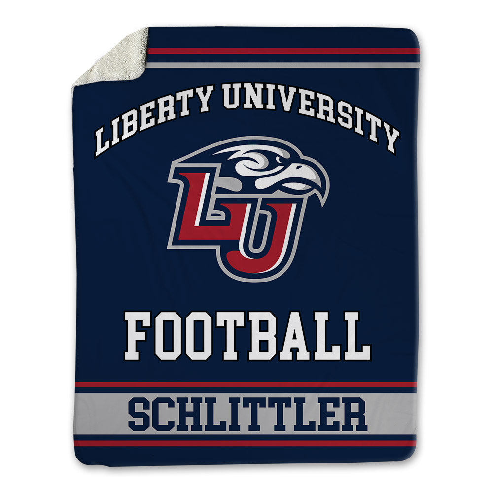 Liberty - NCAA Football : Brendan Schlittler - Blanket-0