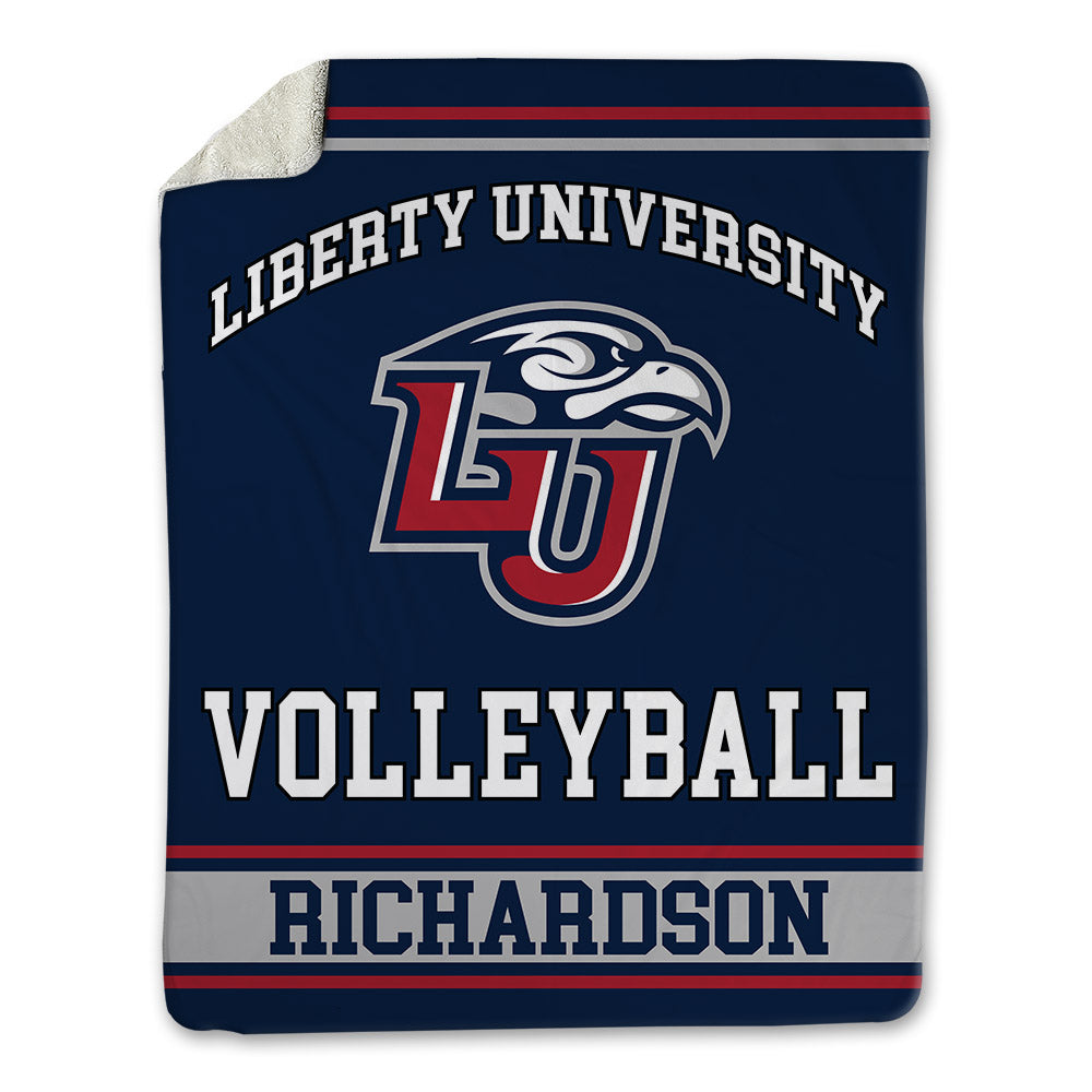 Liberty - NCAA Women's Volleyball : Shyia Richardson - Blanket-0