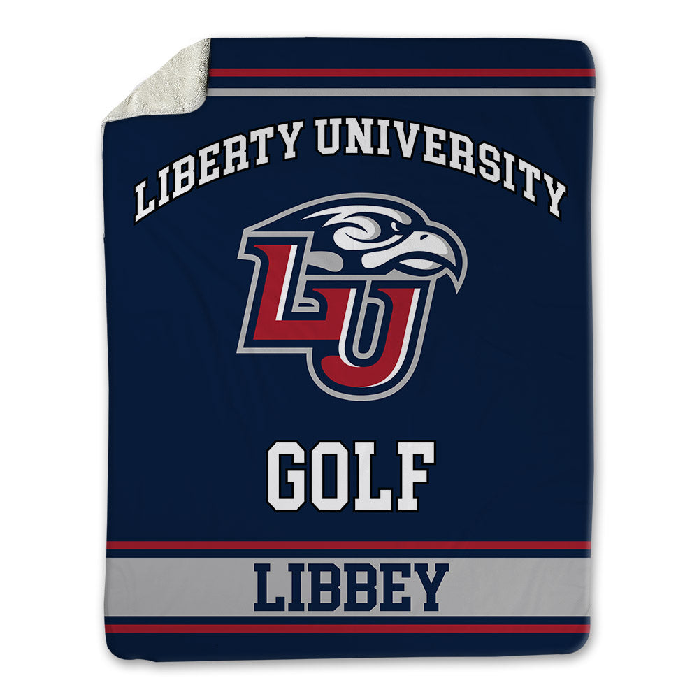 Liberty - NCAA Men's Golf : Luke Libbey - Blanket-0