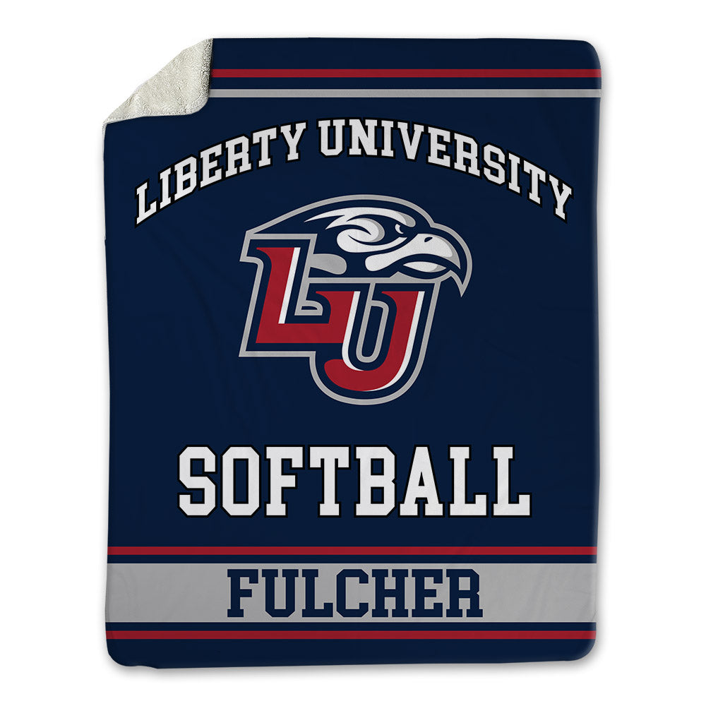 Liberty - NCAA Softball : Aubrey Fulcher - Blanket-0