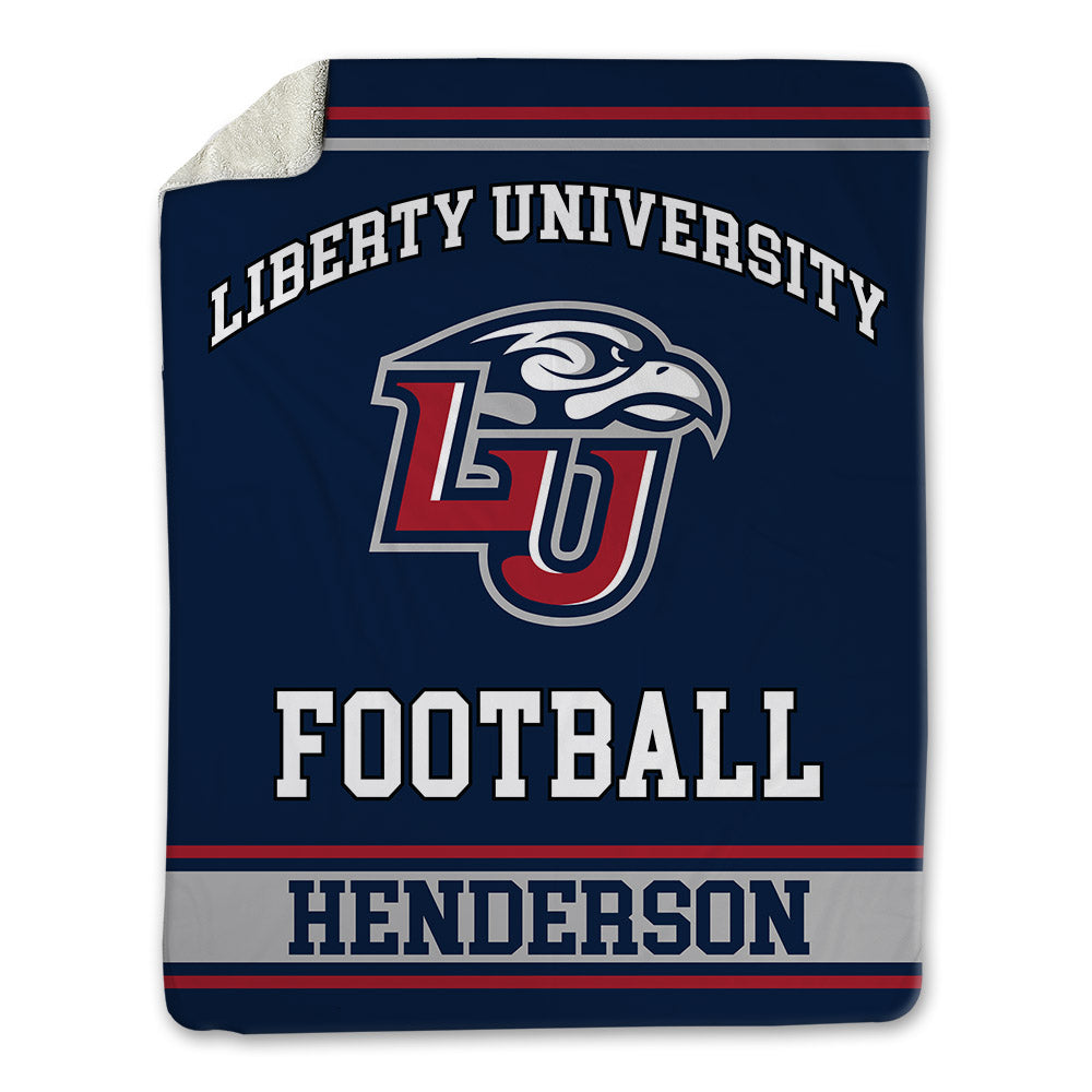 Liberty - NCAA Football : Austin Henderson - Blanket-0