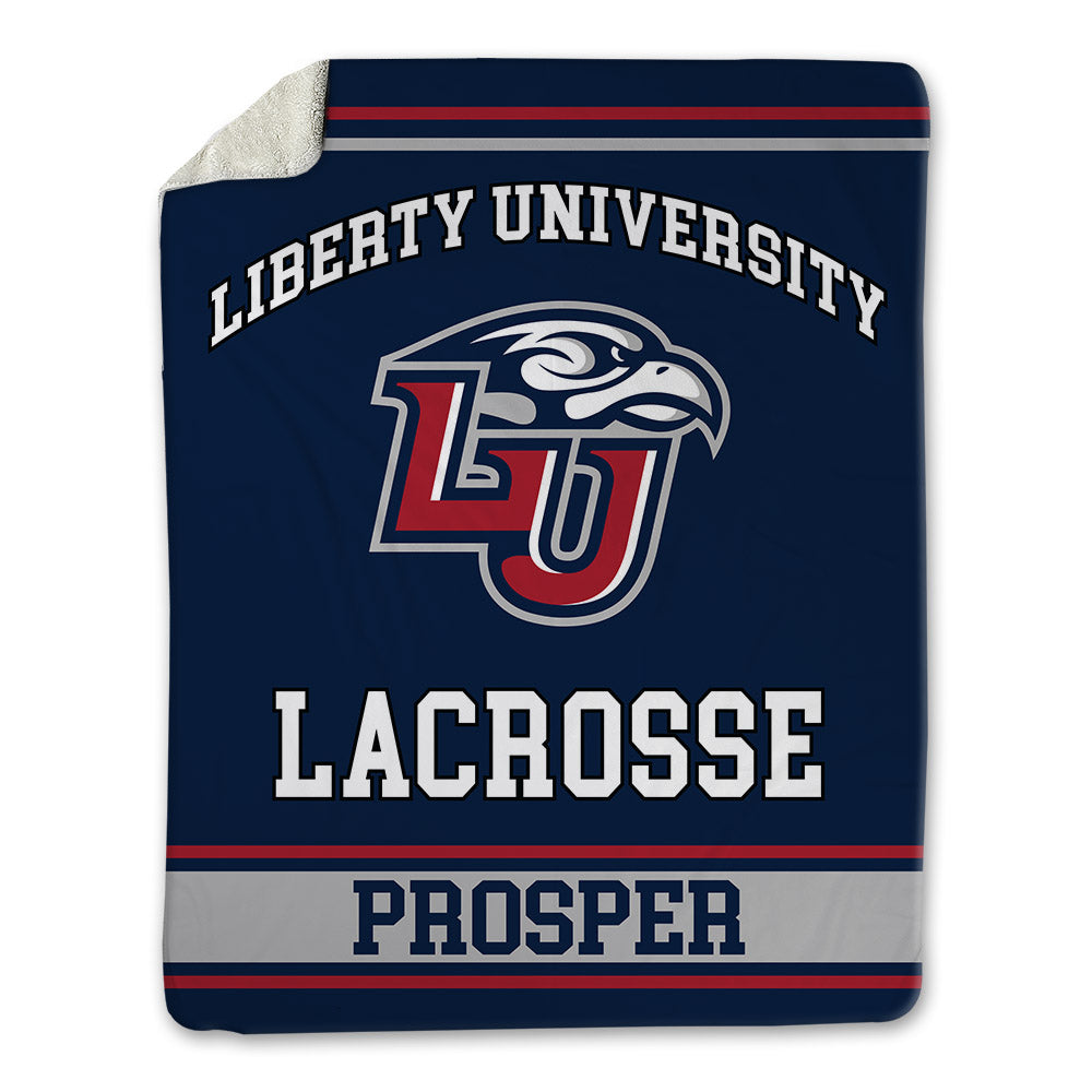 Liberty - NCAA Women's Lacrosse : Delainy Prosper - Blanket-0