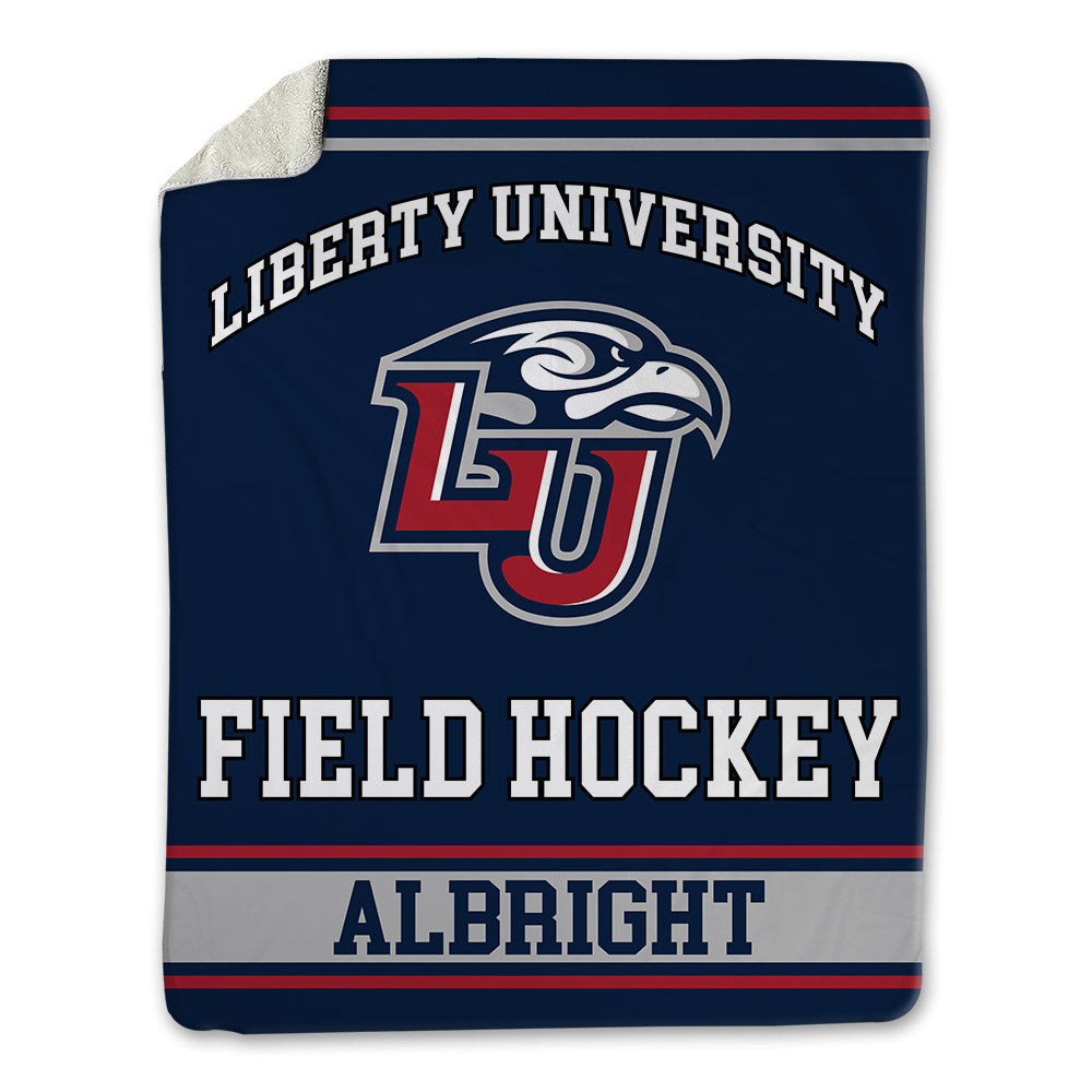 Liberty - NCAA Women's Field Hockey : Autumn Albright - Blanket-0
