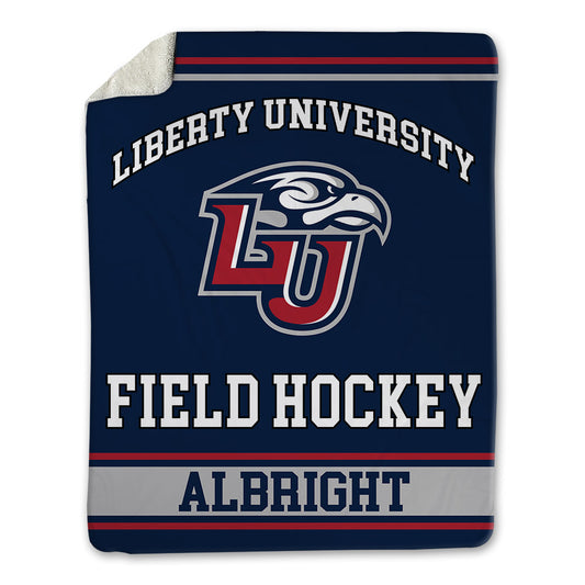 Liberty - NCAA Women's Field Hockey : Autumn Albright - Blanket-0