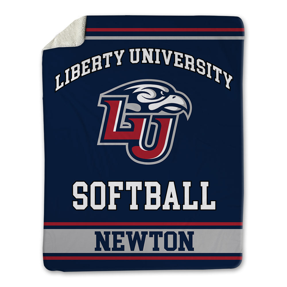 Liberty - NCAA Softball : Taryn Newton - Blanket-0