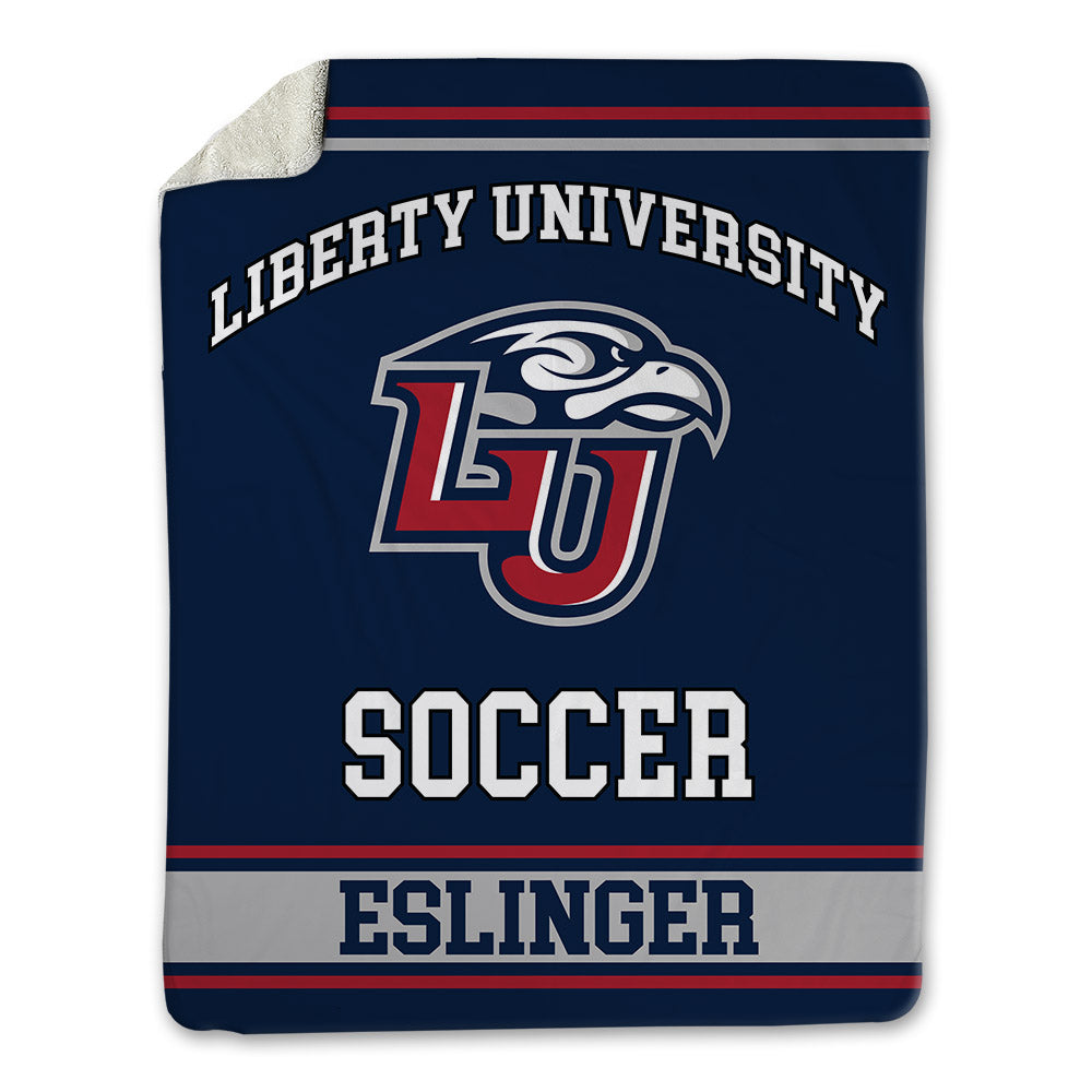 Liberty - NCAA Women's Soccer : Keelyn Eslinger - Blanket-0