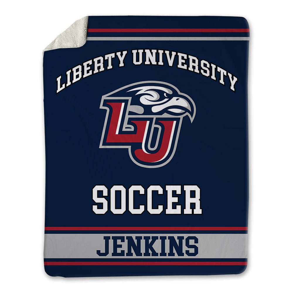 Liberty - NCAA Women's Soccer : Brooklyn Jenkins - Blanket-0