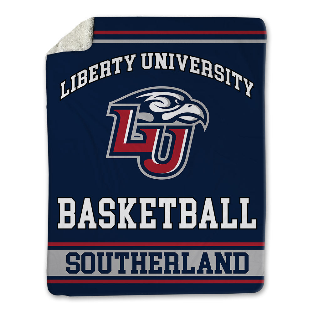 Liberty - NCAA Men's Basketball : Ben Southerland - Blanket-0