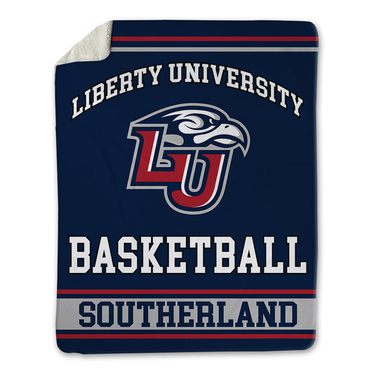 Liberty - NCAA Men's Basketball : Ben Southerland - Blanket-0