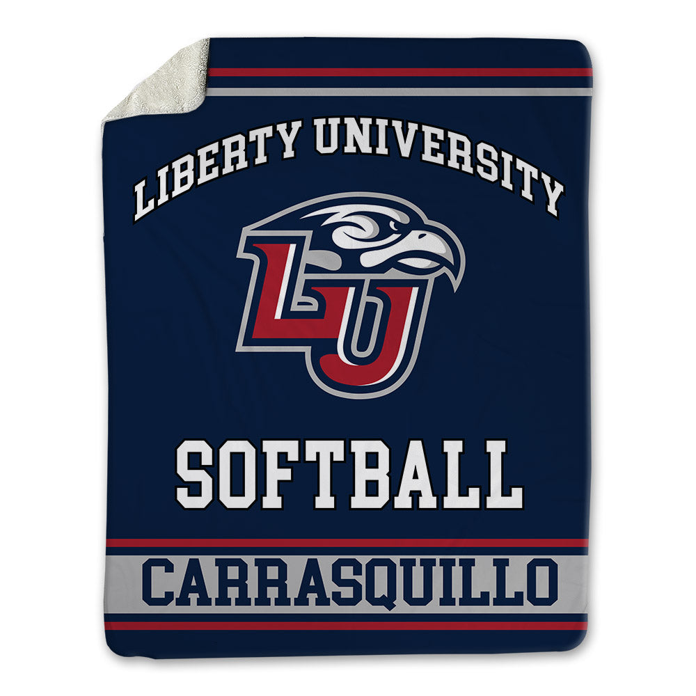 Liberty - NCAA Softball : Alexia Carrasquillo - Blanket-0