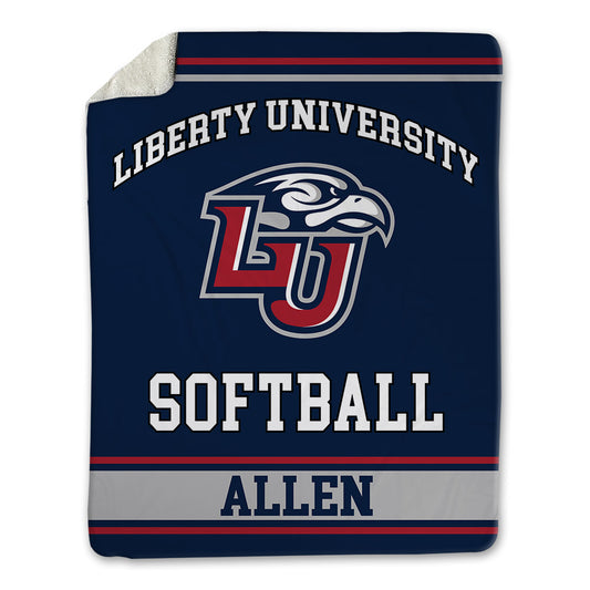 Liberty - NCAA Softball : Danner Allen - Blanket-0