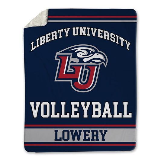 Liberty - NCAA Women's Volleyball : Erica Lowery - Blanket-0