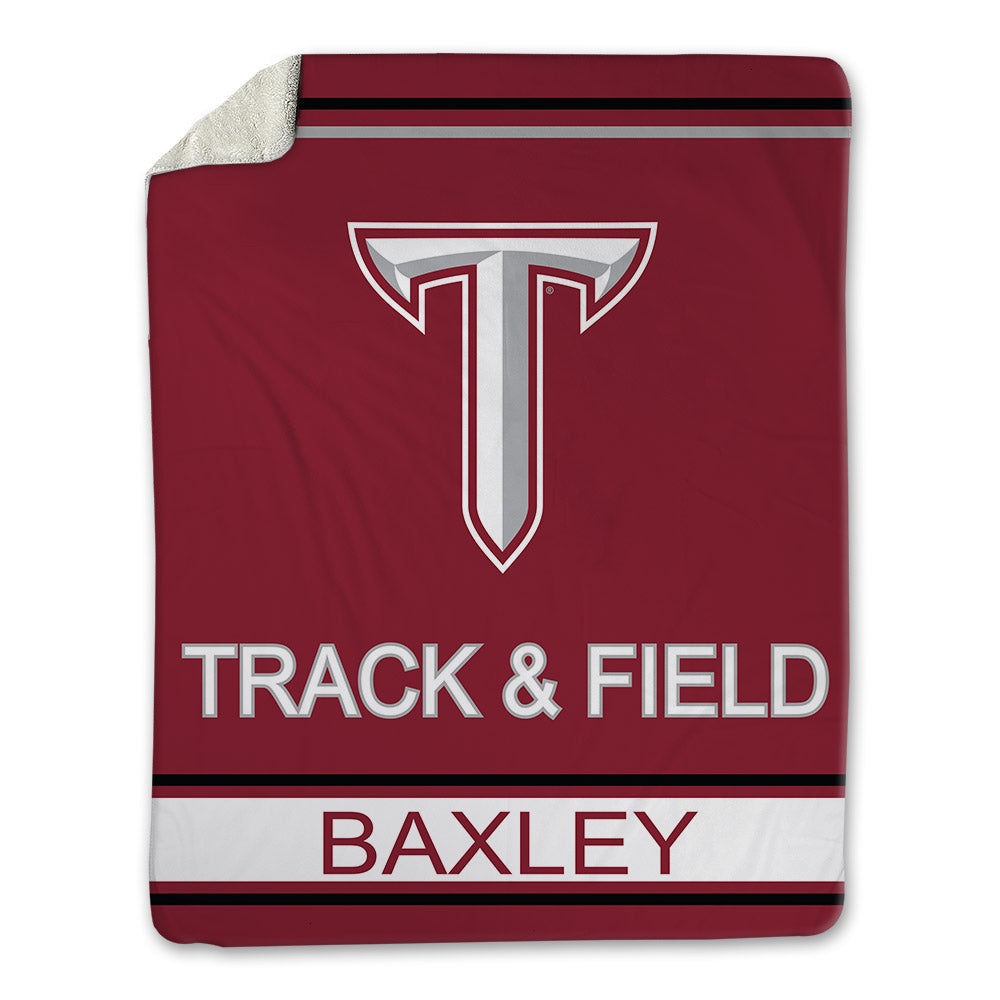 Troy - NCAA Men's Track & Field : Gavan Baxley - Blanket-1