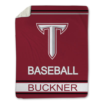 Troy - NCAA Baseball : Judah Buckner - Blanket-0