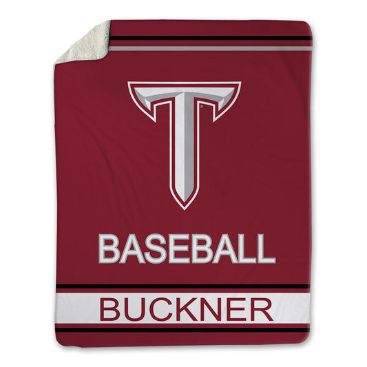 Troy - NCAA Baseball : Judah Buckner - Blanket-0