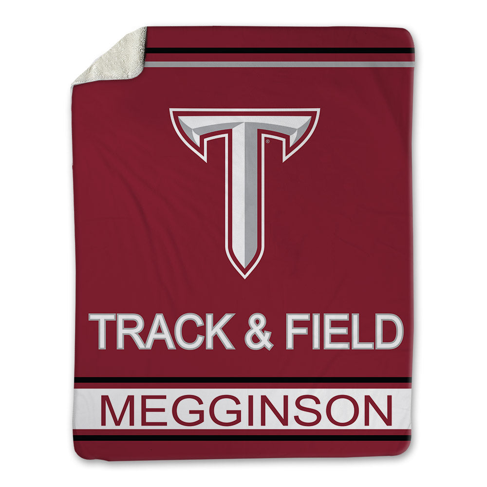 Troy - NCAA Men's Track & Field : Sam Megginson - Blanket-1