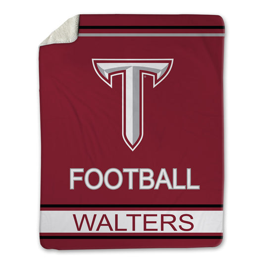 Troy - NCAA Football : AC Walters - Blanket-0