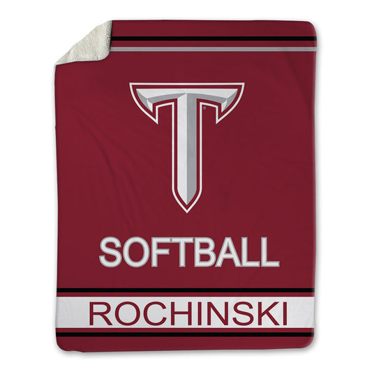Troy - NCAA Softball : Kalee Rochinski - Blanket-0