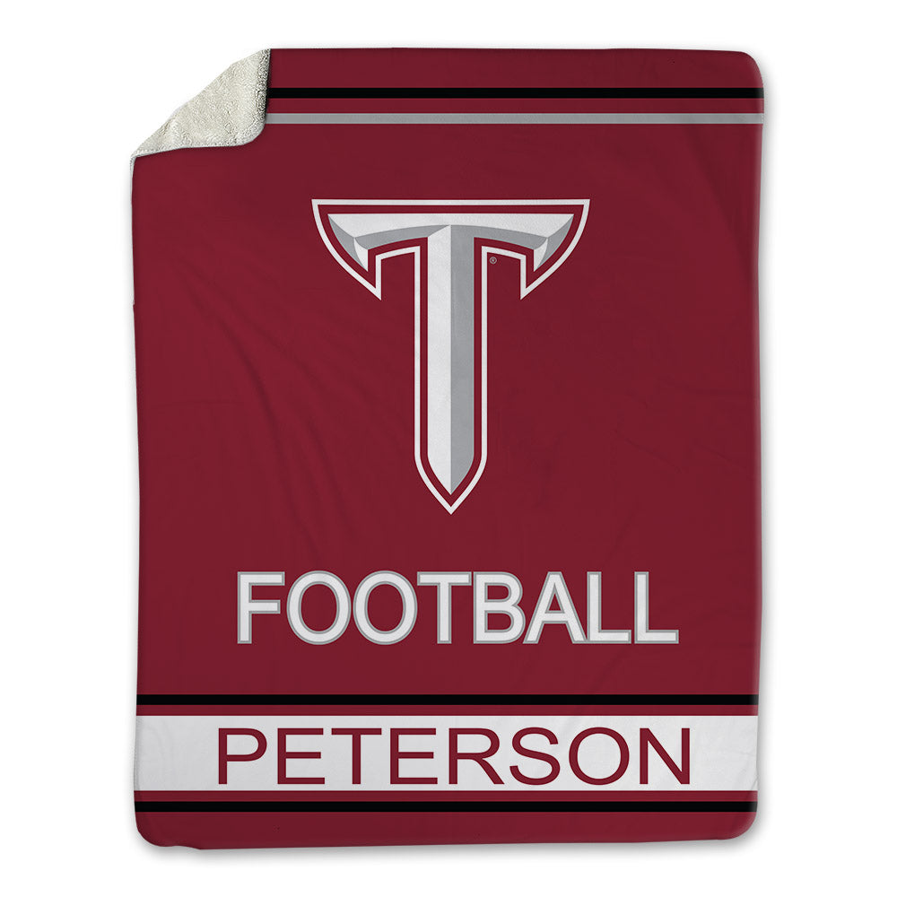 Troy - NCAA Football : Julian Peterson - Blanket-0