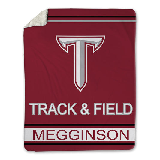 Troy - NCAA Men's Track & Field : Sam Megginson - Blanket-0