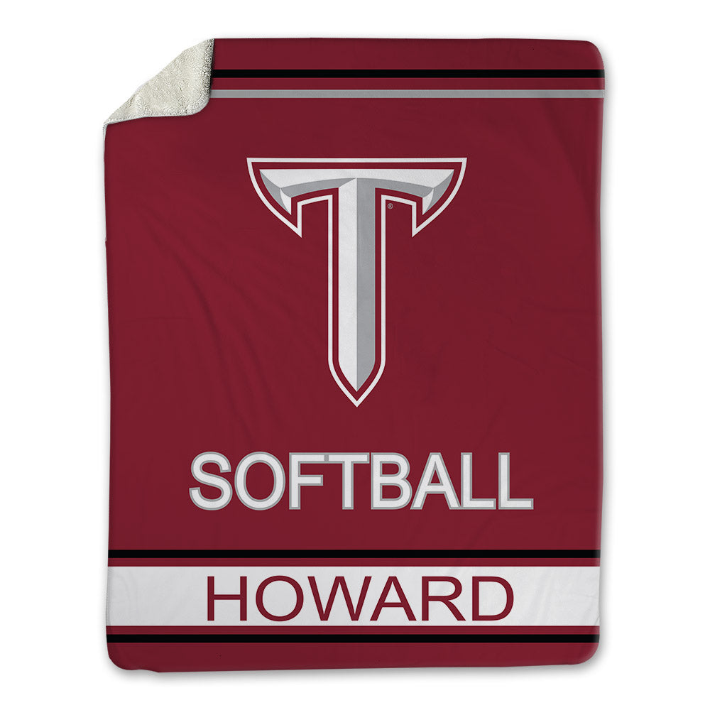 Troy - NCAA Softball : McKinnon Howard - Blanket-0
