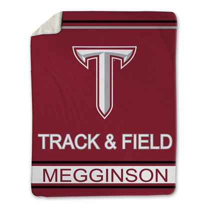 Troy - NCAA Men's Track & Field : Sam Megginson - Blanket-0