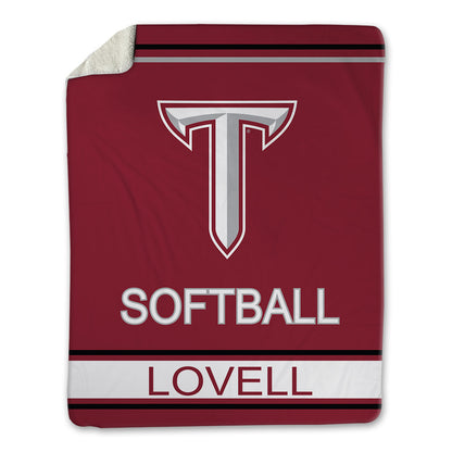 Troy - NCAA Softball : Abby Lovell - Blanket-0