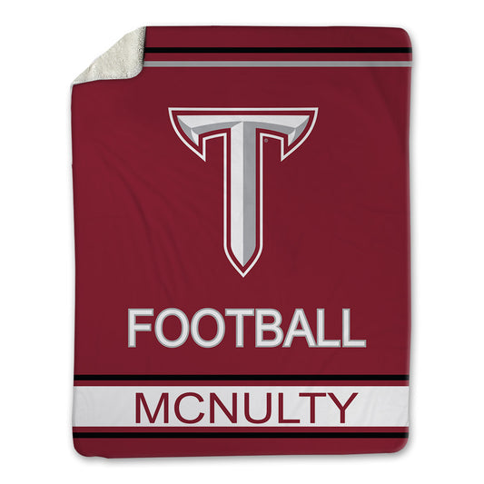Troy - NCAA Football : Ky Mcnulty - Blanket-0