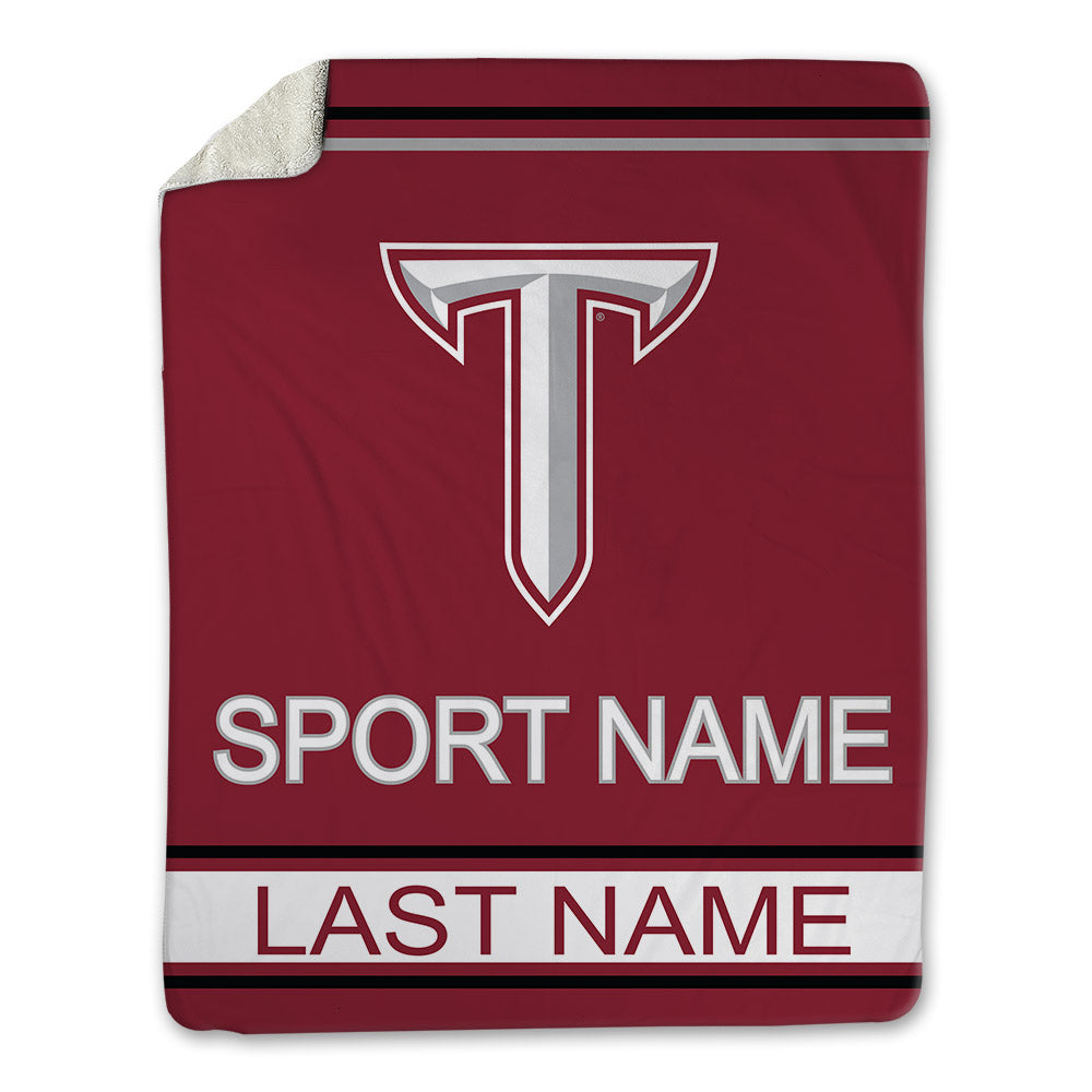 Troy - NCAA Football : RJ Shamberger - Blanket-1