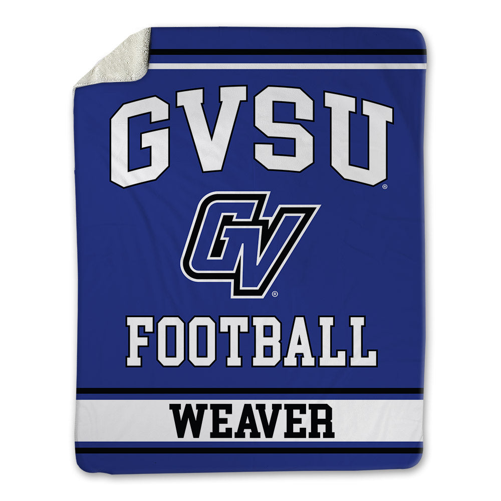 Grand Valley - NCAA Football : Brett Weaver - Blanket-0