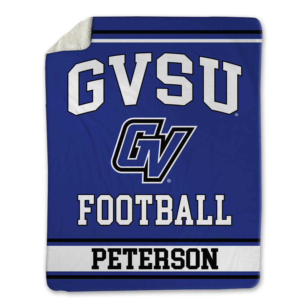 Grand Valley - NCAA Football : Drew Peterson - Blanket-0