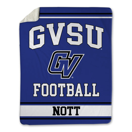 Grand Valley - NCAA Football : Kyle Nott - Blanket-0