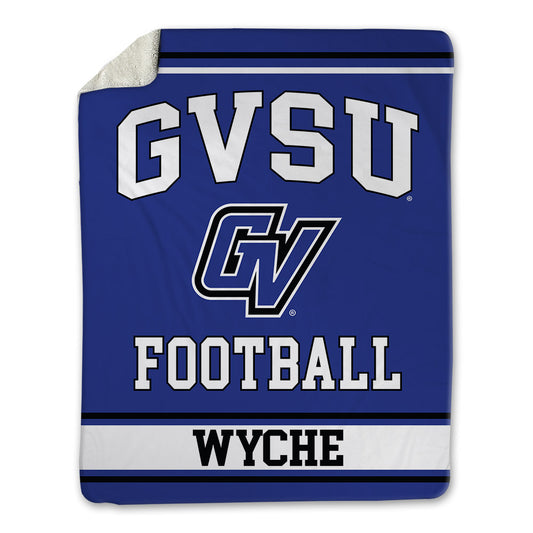 Grand Valley - NCAA Football : lynn wyche - Blanket-0