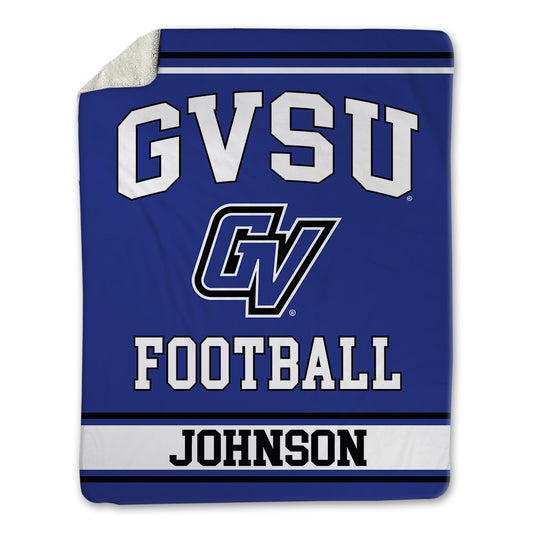 Grand Valley - NCAA Football : Darrell Johnson - Blanket-0