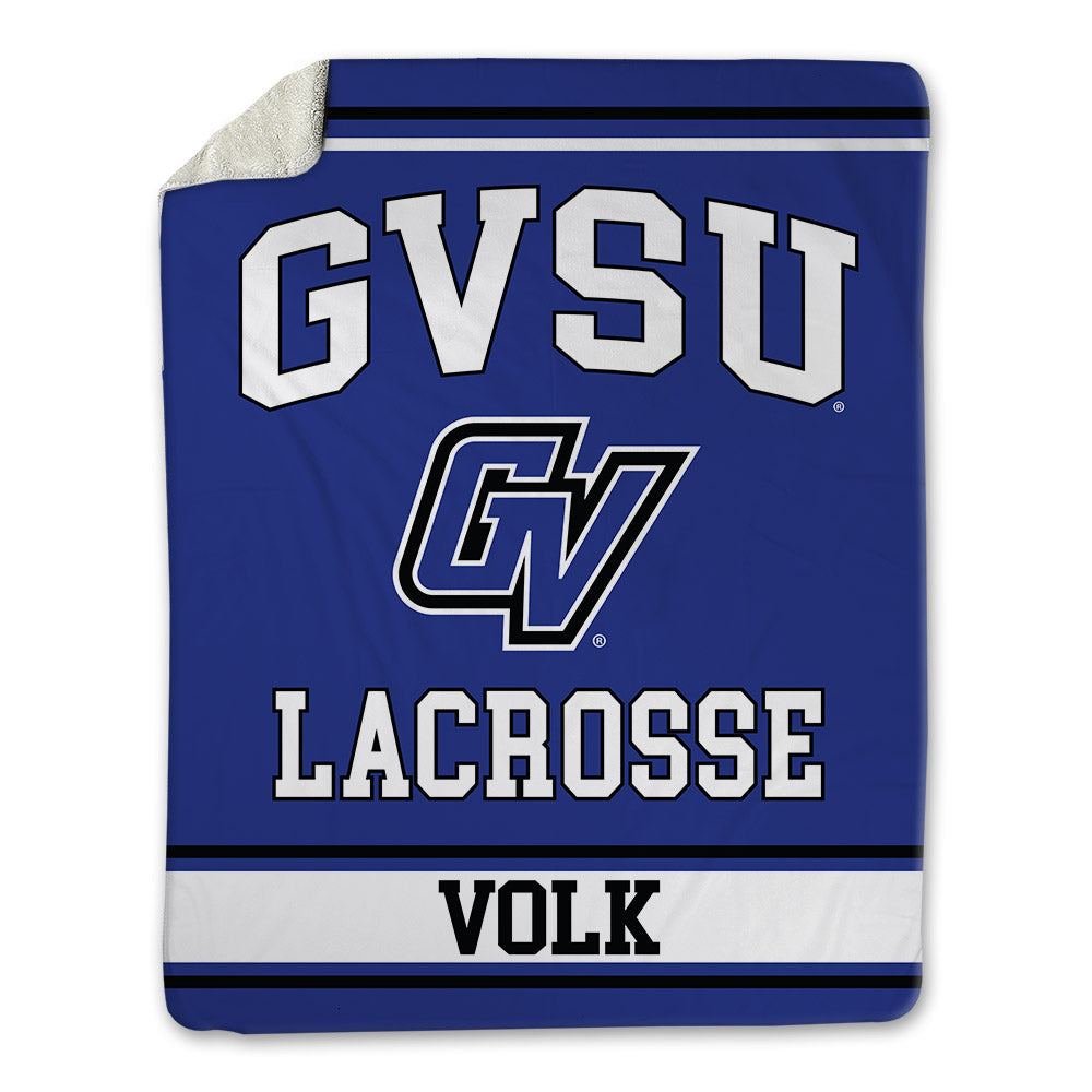 Grand Valley - NCAA Women's Lacrosse : Lauren Volk - Blanket-0