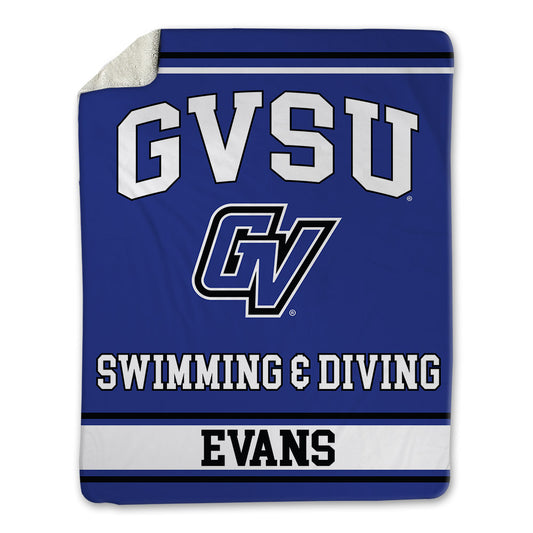 Grand Valley - NCAA Women's Swimming & Diving : Alex Evans - Blanket-0