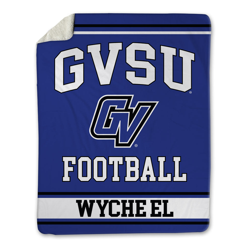 Grand Valley - NCAA Football : Lynn Wyche El - Blanket-0