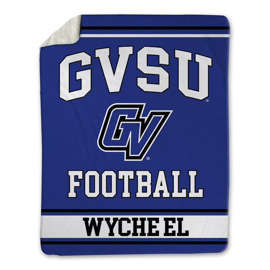 Grand Valley - NCAA Football : Lynn Wyche El - Blanket-0
