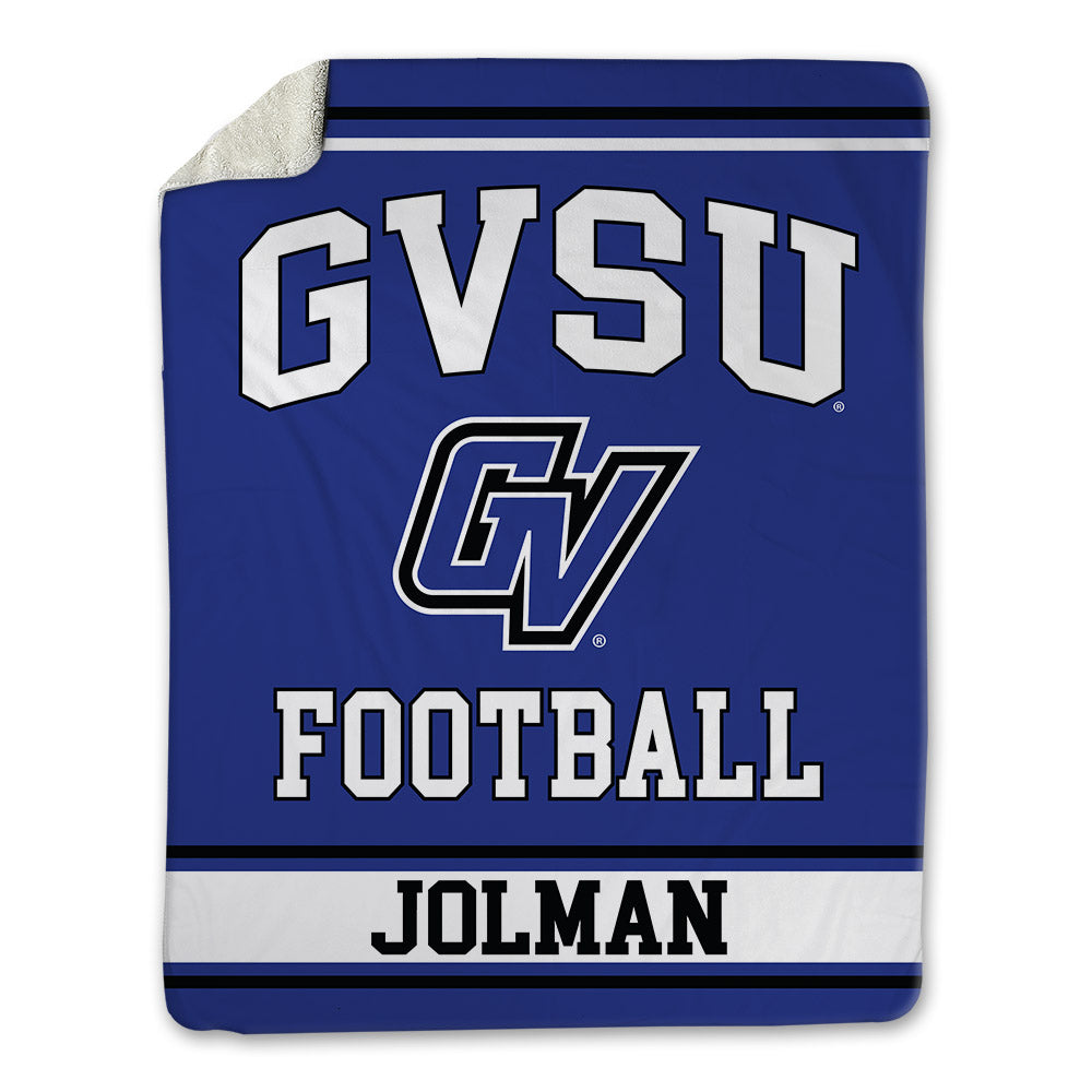 Grand Valley - NCAA Football : Paschal Jolman - Blanket-0