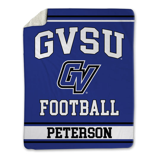 Grand Valley - NCAA Football : Cade Peterson - Blanket-0