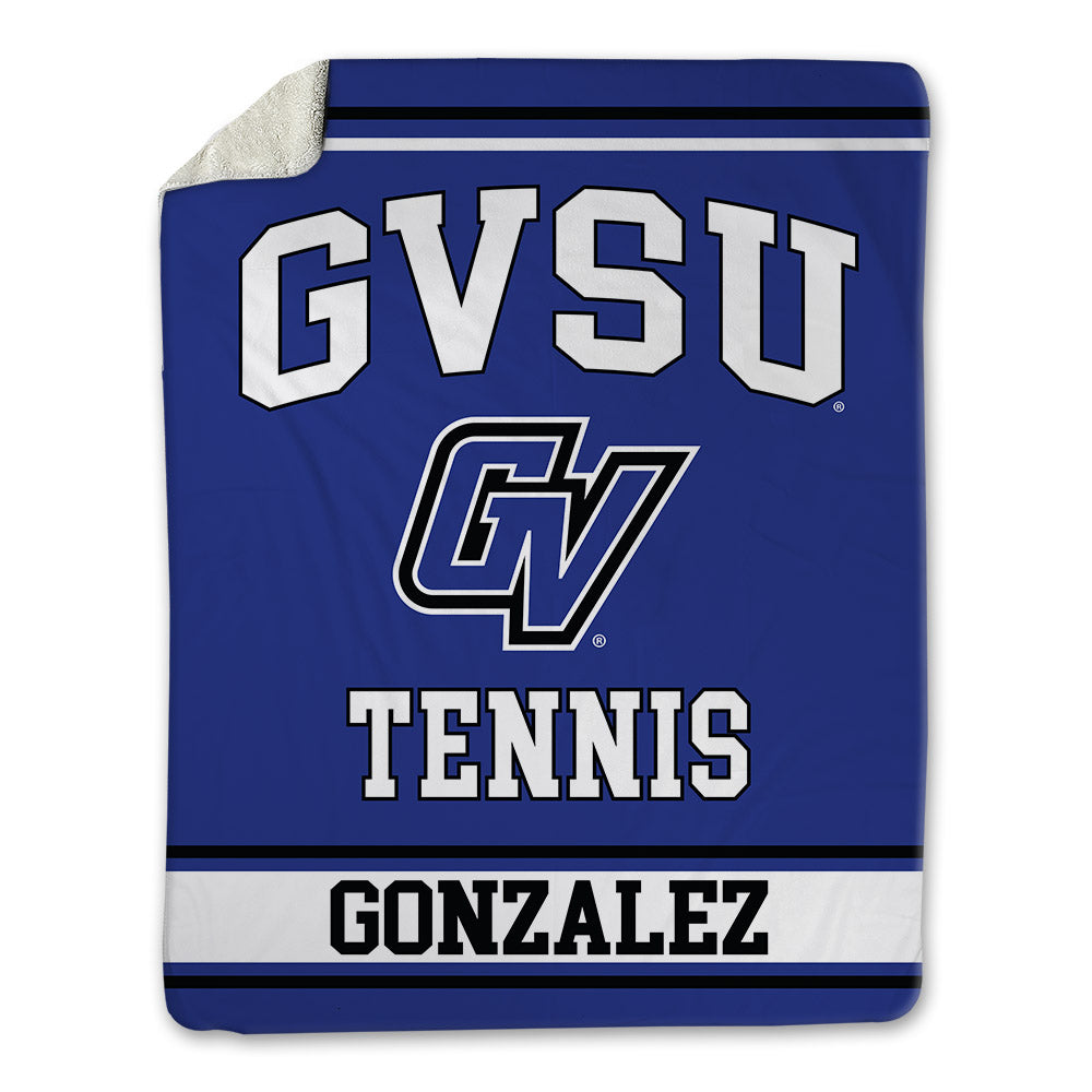 Grand Valley - NCAA Men's Tennis : Lucas Gonzalez - Blanket-0