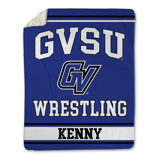 Grand Valley - NCAA Wrestling : Josh Kenny - Blanket-0