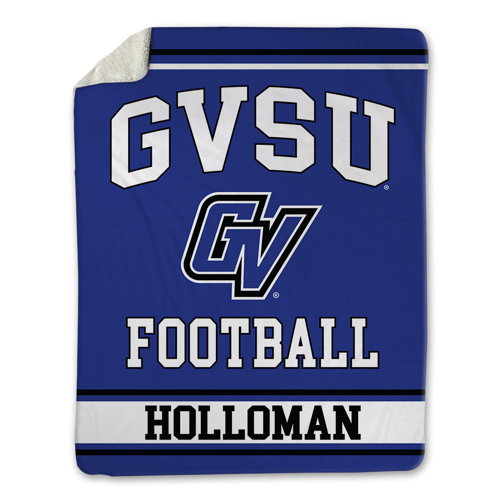 Grand Valley - NCAA Football : David Holloman - Blanket-0